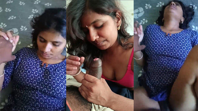 Telugu Girl Fucking with Blowjob To her Lover in Hotel Viral Mms Videos