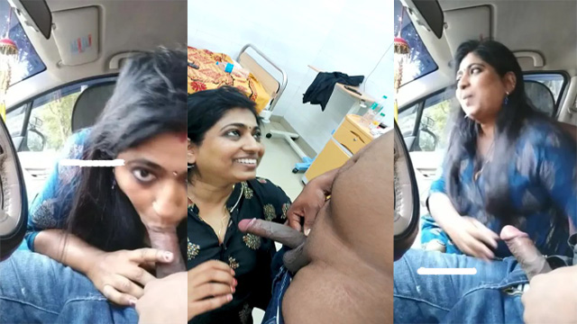 Real Hot Doctor Aunty Affair Blowjob – Fucking Hospital Bed Watch It