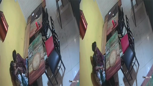 College Lovers Kissing And – Romance In Restaurant Viral Watch