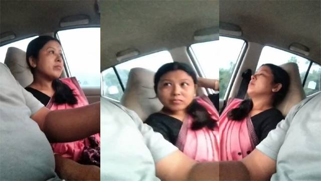 Cute Desi Saree Bhabhi Fucking loud Under Car