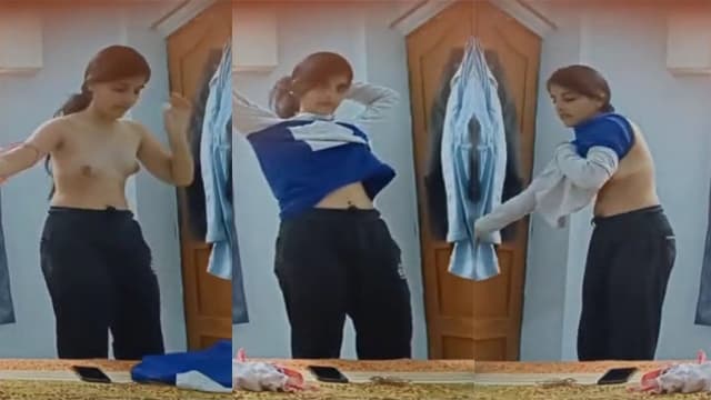 Desi Cute Slim Sis Mom Captured Old-New Update